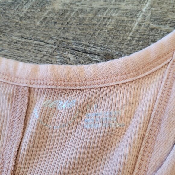 NWT AERIE | Ribbed Tank Top | Sz. S - Picture 3 of 6